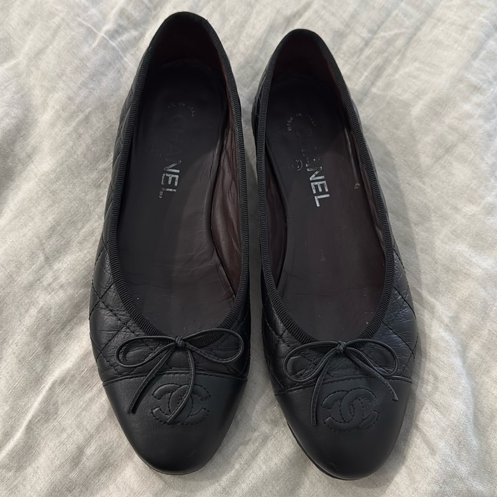 Chanel ballerina flats